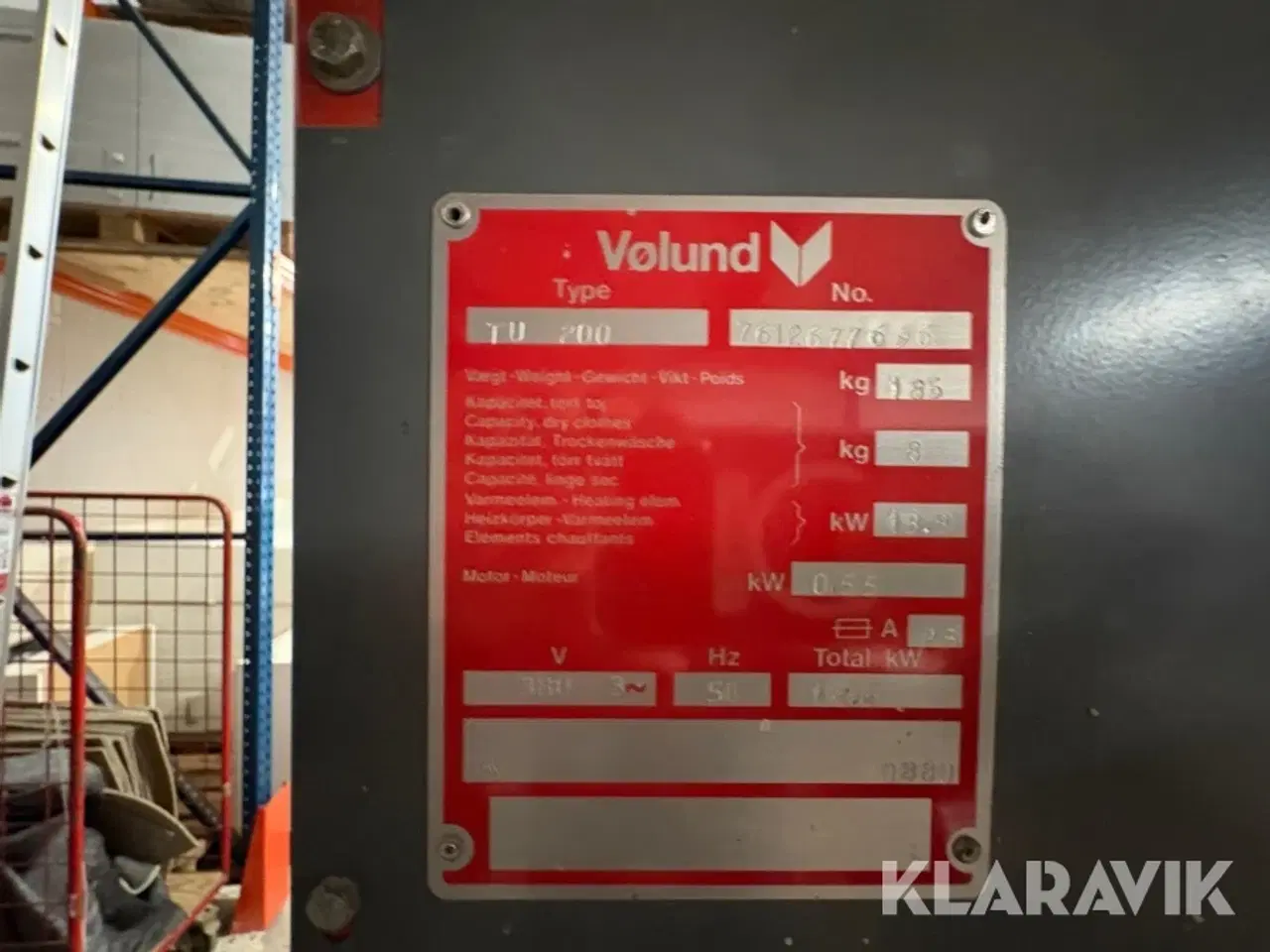 Billede 5 - Tørretumbler industri Vølund Tu 200