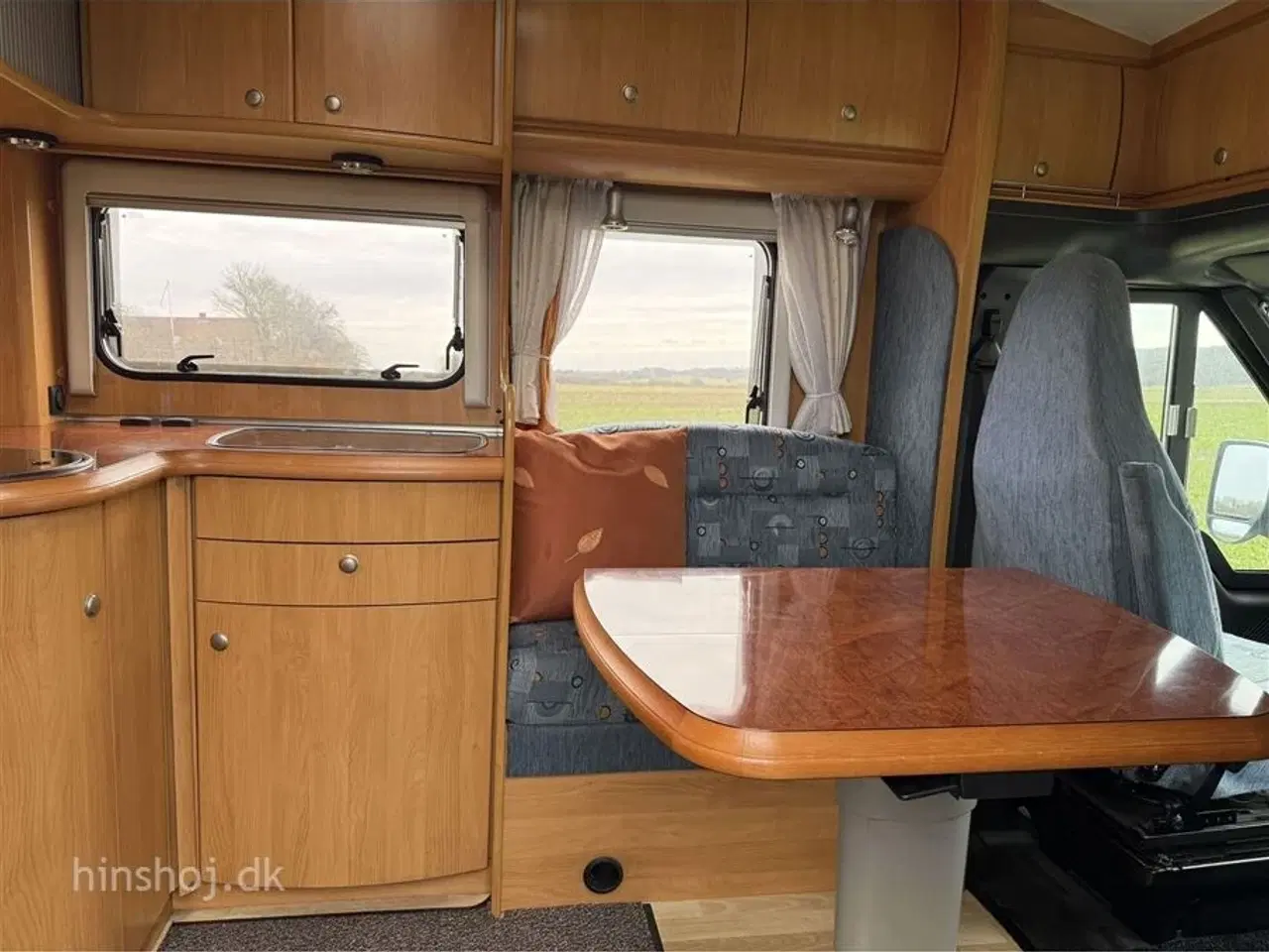 Billede 14 - 2005 - Hobby Siesta 600 FC   Autocamper med lav fransk dobbeltseng fra Hinshøj Caravan