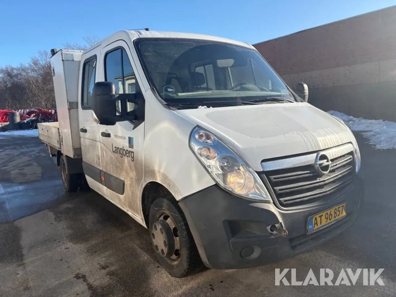 Billede 3 - Mandskabsvogn Opel Movano 2,3 CDTi 136HK Chassis med tankanlæg