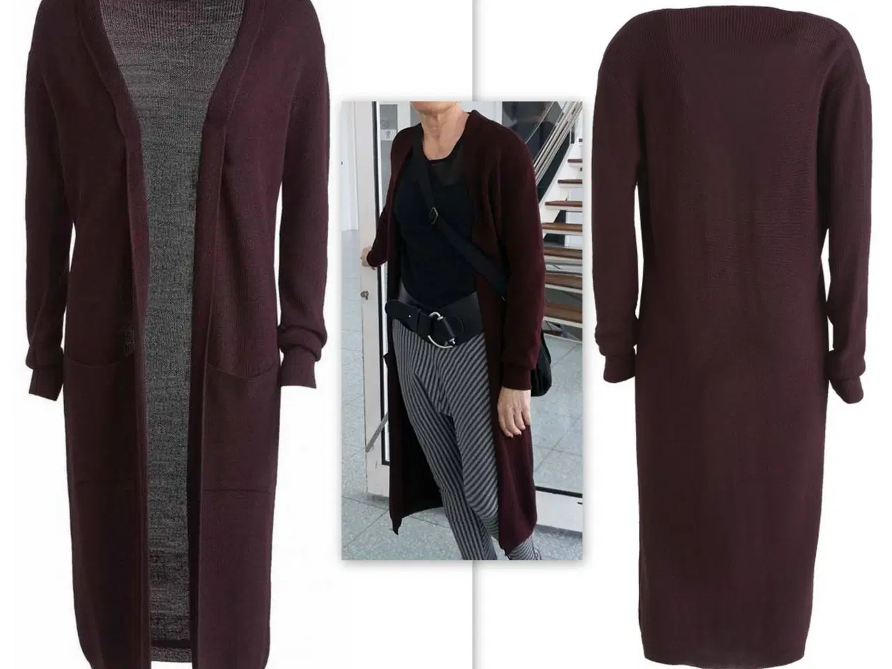 Billede 5 - Nör cardigan i bordeaux
