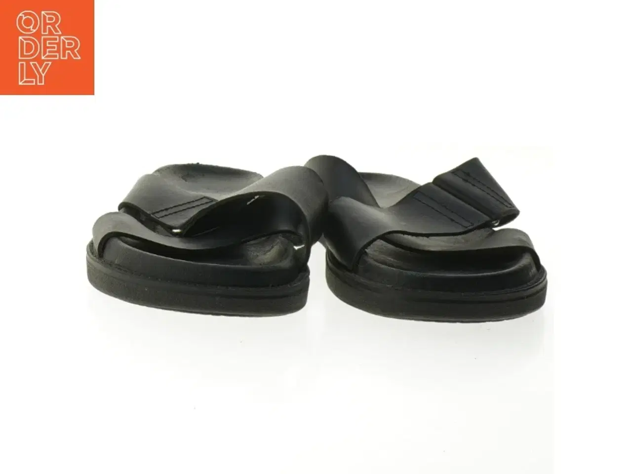 Billede 3 - Sorte sandaler (str. 39 )