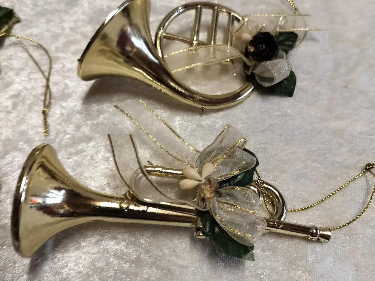 Billede 3 - Gammelt julepynt instrumenter til juletræet.