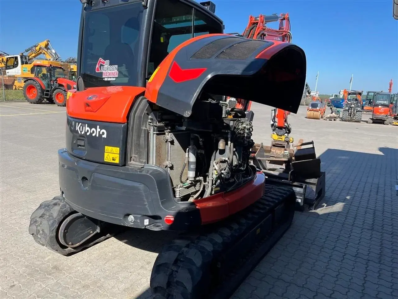 Billede 8 - Kubota KX060-5 Engcon Rotortilt DC2 centralsmørring skovlpakke.