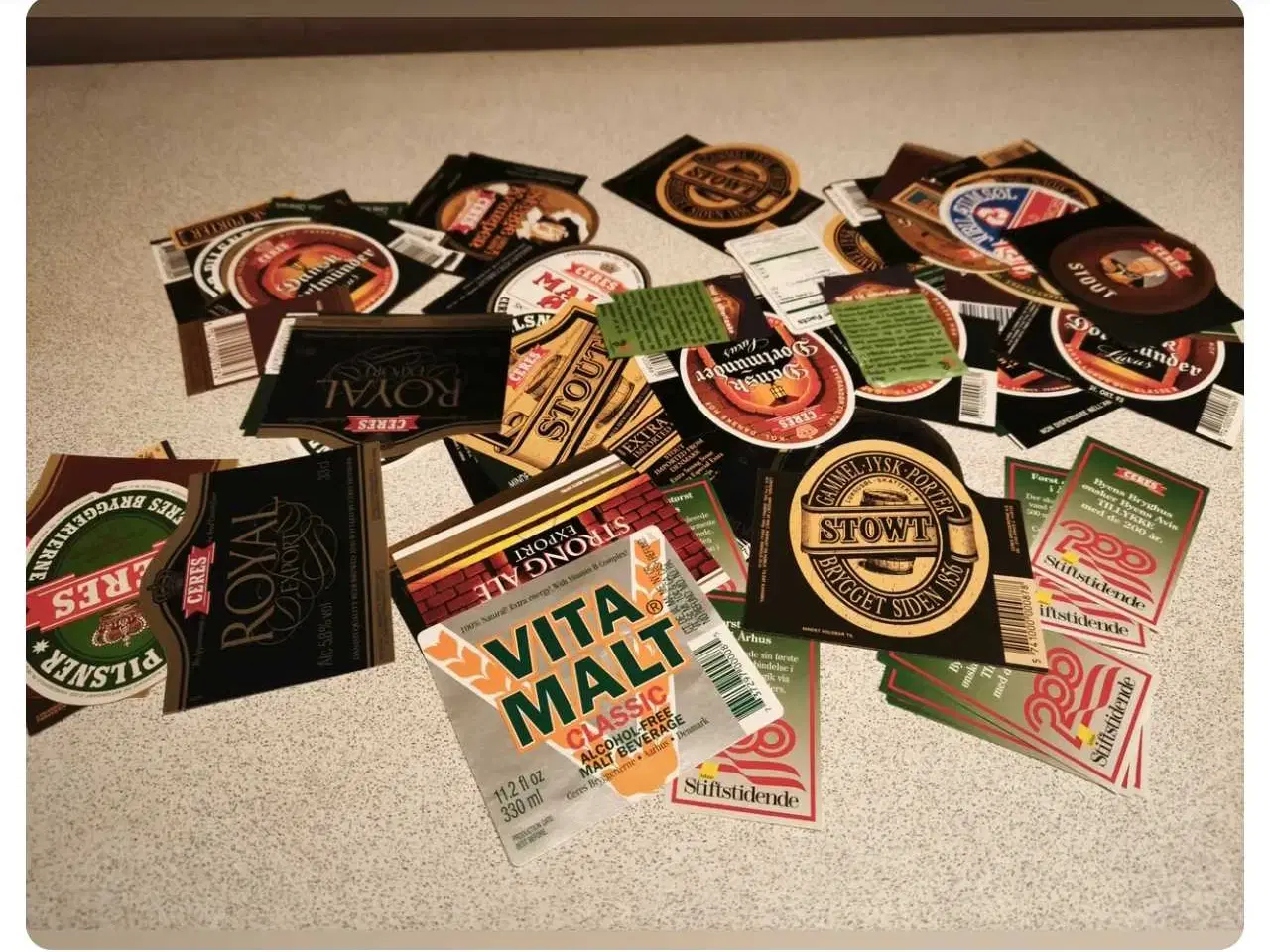 Billede 1 - Øl etiketter