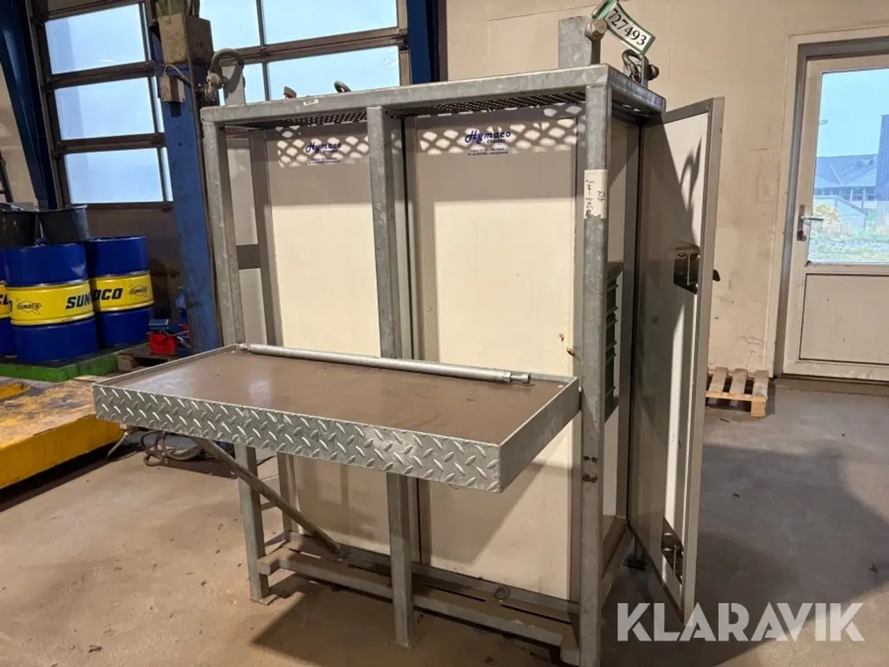 Billede 4 - Arbejds skab med bord Hymaco Cranes