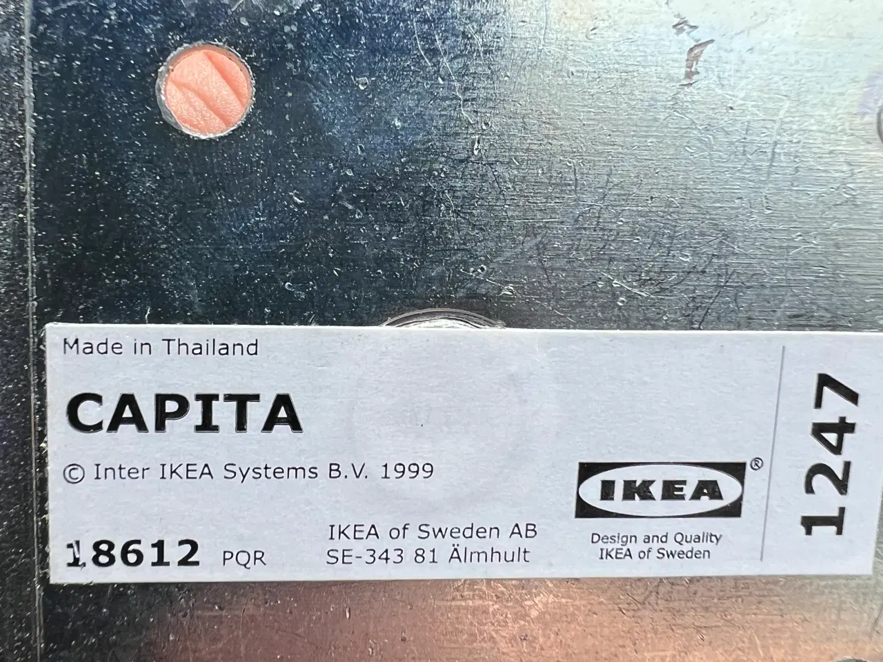 Billede 3 - Capita justerbare ben IKEA