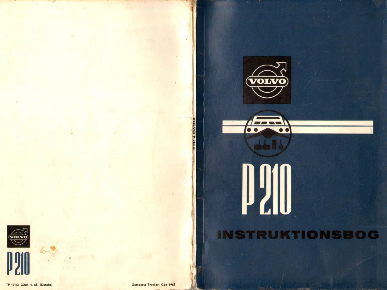 Billede 3 - Volvo P210 instruktionsbog