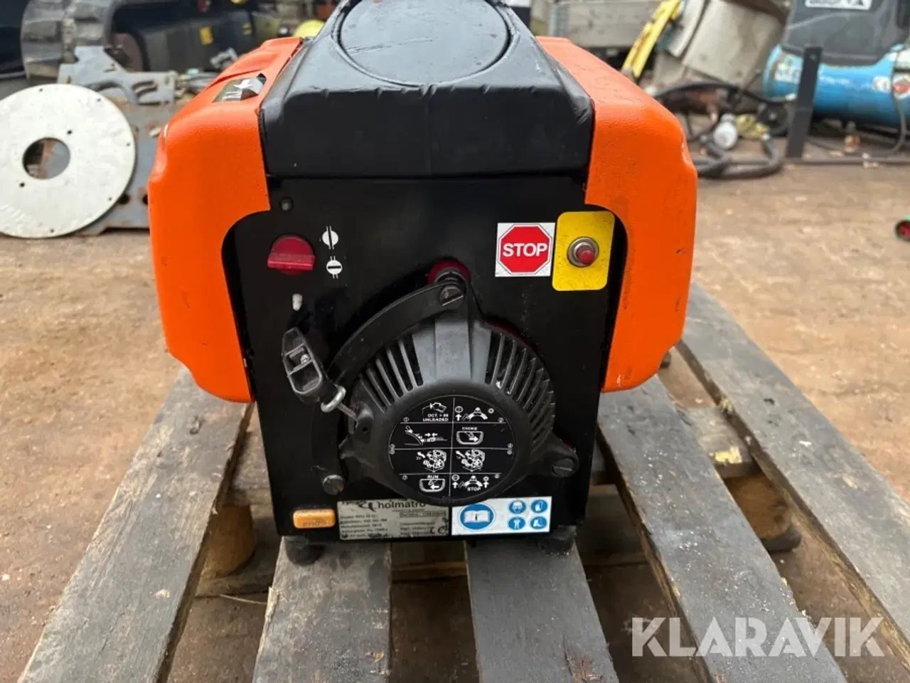 Billede 5 - Hydraulik station Holmatro PPU 15 C med benzin motor