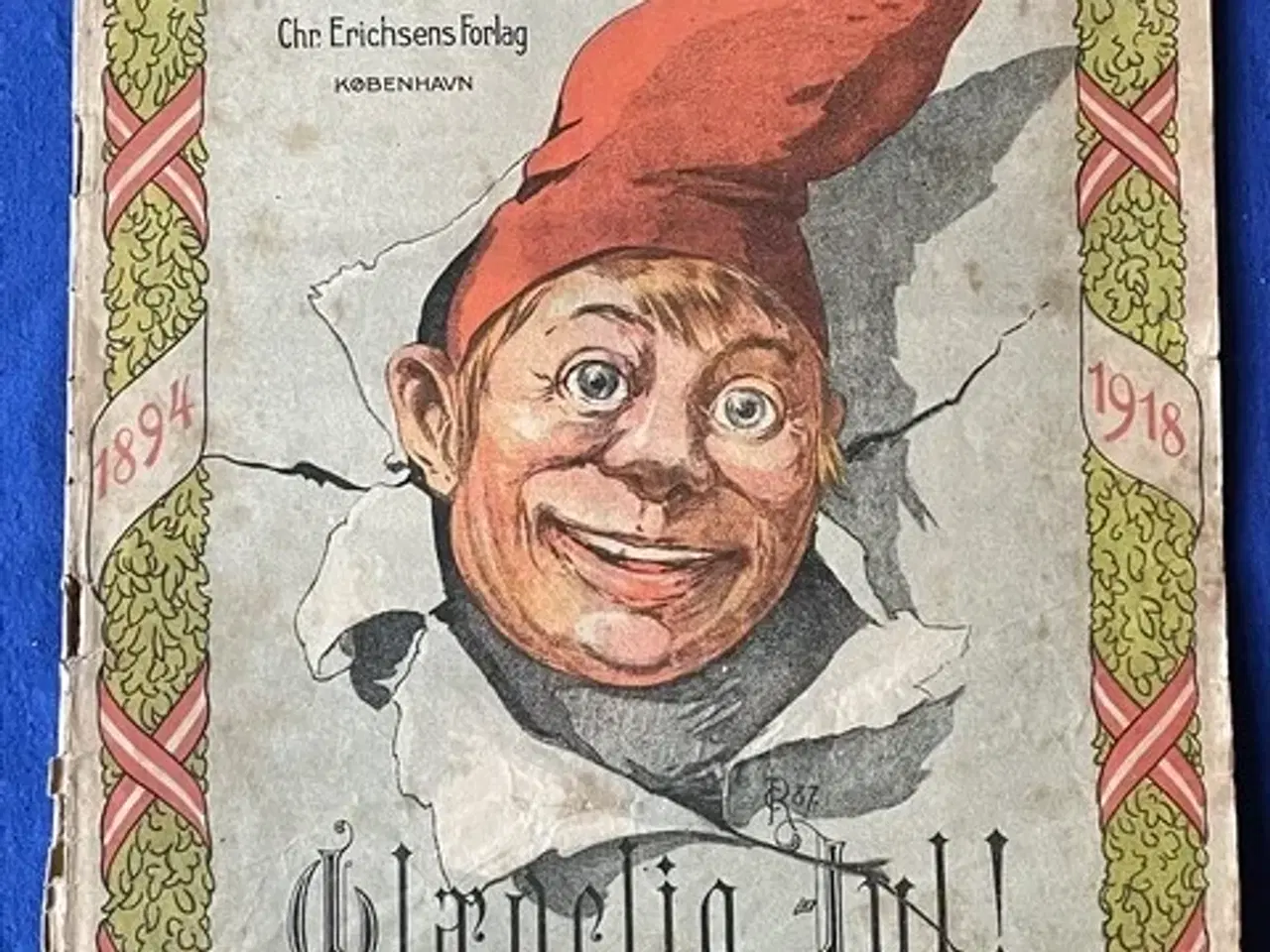 Billede 1 - Glædelig Jul - 1918 - Chr. Erichsens Forlag - Hæfte - Meget Brugt !