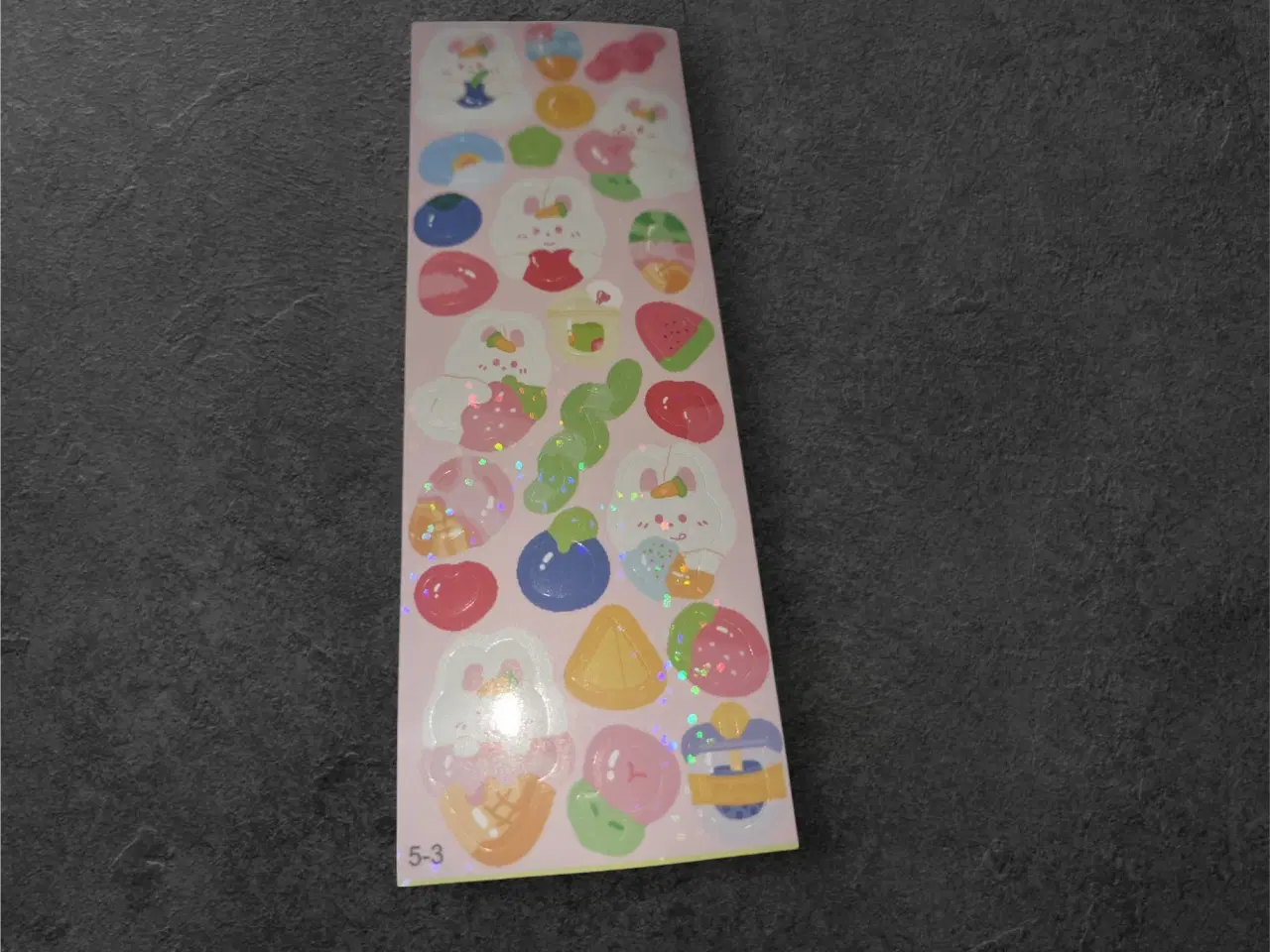 Billede 9 - Farverige klistermærker med regnbuer, hjerter og s