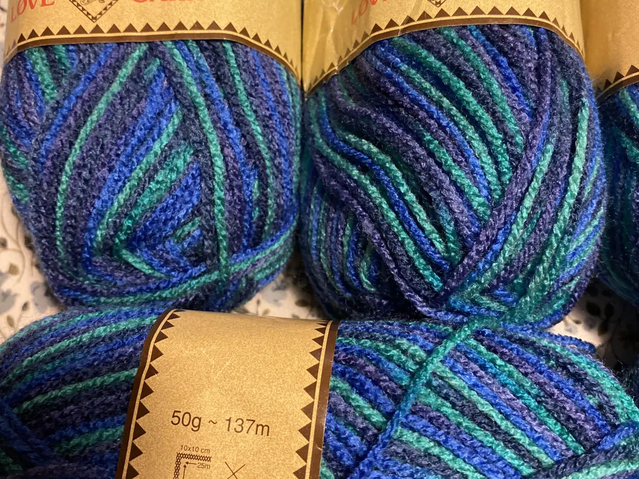 Billede 2 - HP løvegarn 100% Akryl