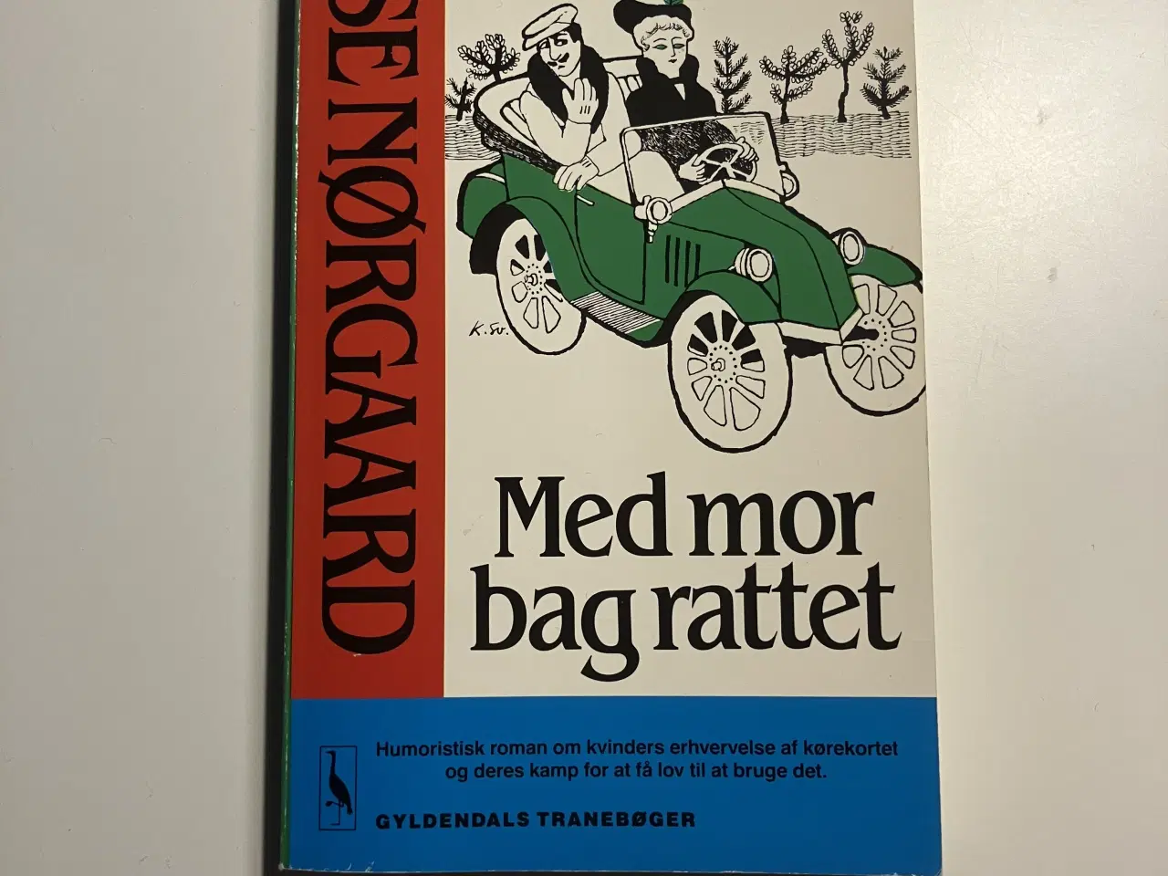 Billede 1 - Med mor bag rattet. Af Lise Nørgaard