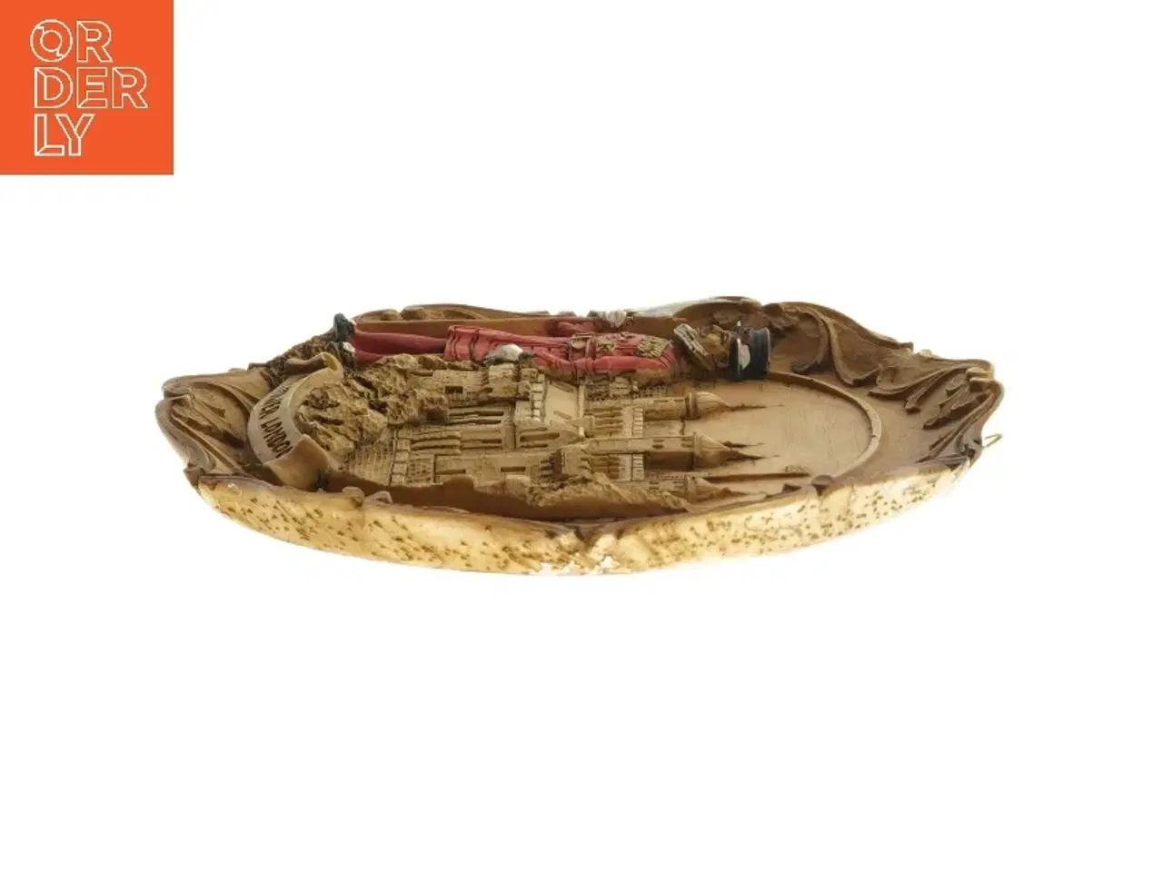 Billede 2 - Dekorativt vægplade med Tower of London (str. Ø 18 cm)