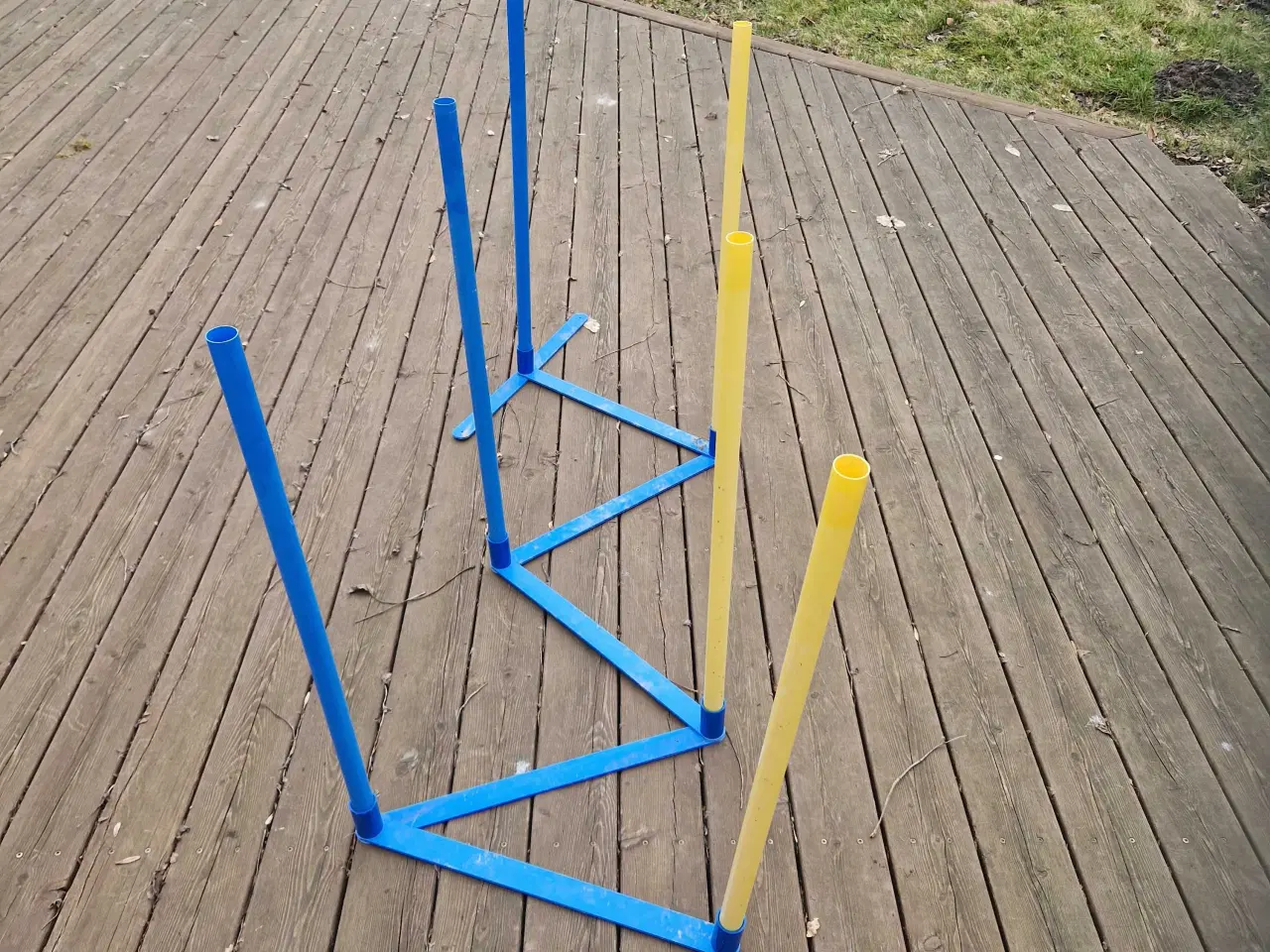 Billede 2 - Slalom i plastik - agility