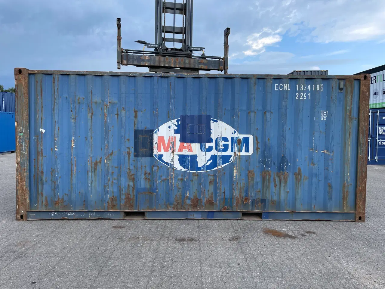 Billede 3 - 20 fods Container- ID: EMCU 133418-6