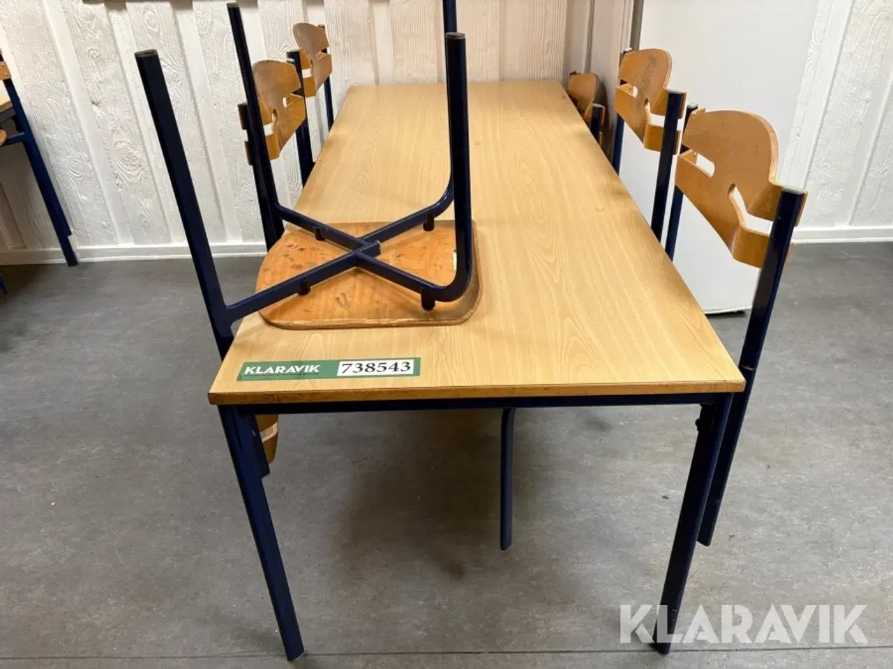 Billede 10 - Møbler fra frokostrum SIS International - 5 sektioner