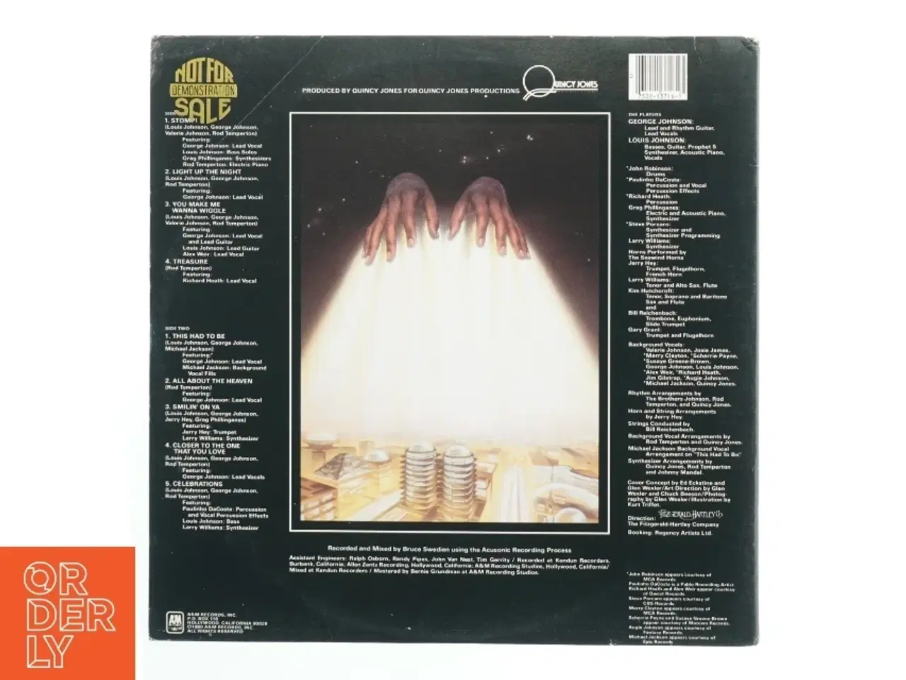 Billede 2 - The Brothers Johnson - Light Up the Night LP fra A&M Records