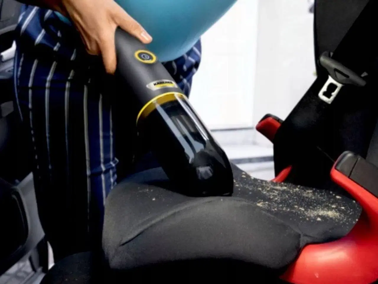 Billede 3 - Håndstøvsuger Kärcher CVH Anniversary Edition Plus – sort/gul, poseløs