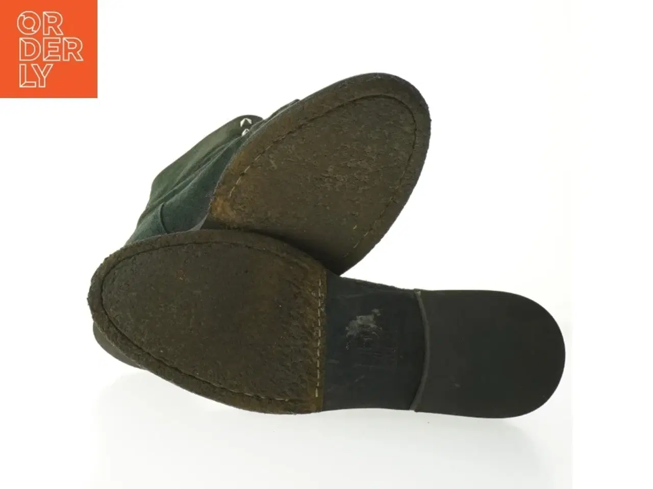 Billede 3 - Støvlere med nitter og lynlås fra Billi Bi (str. 39 )