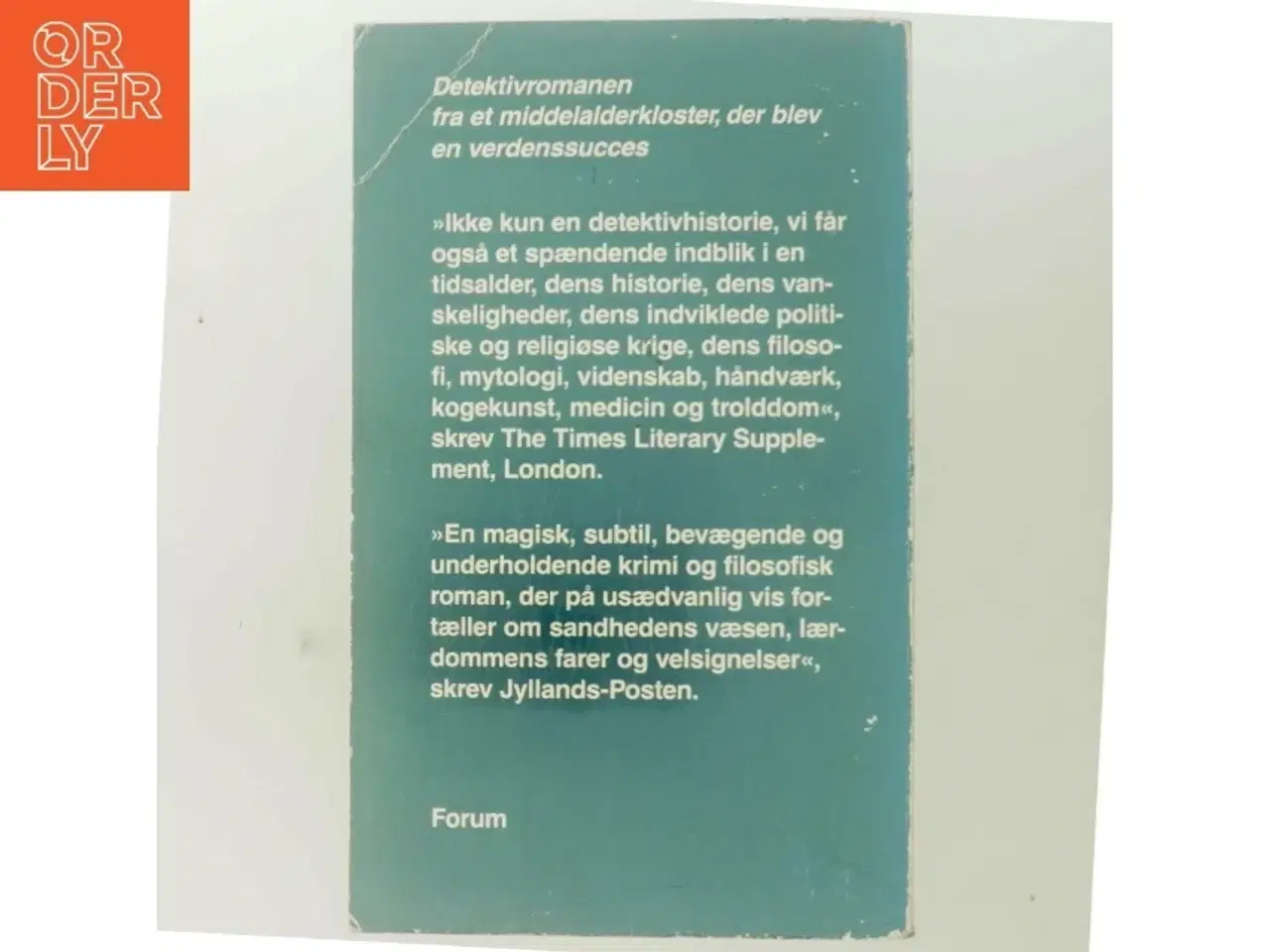 Billede 3 - Rosens navn af Umberto Eco (Bog)