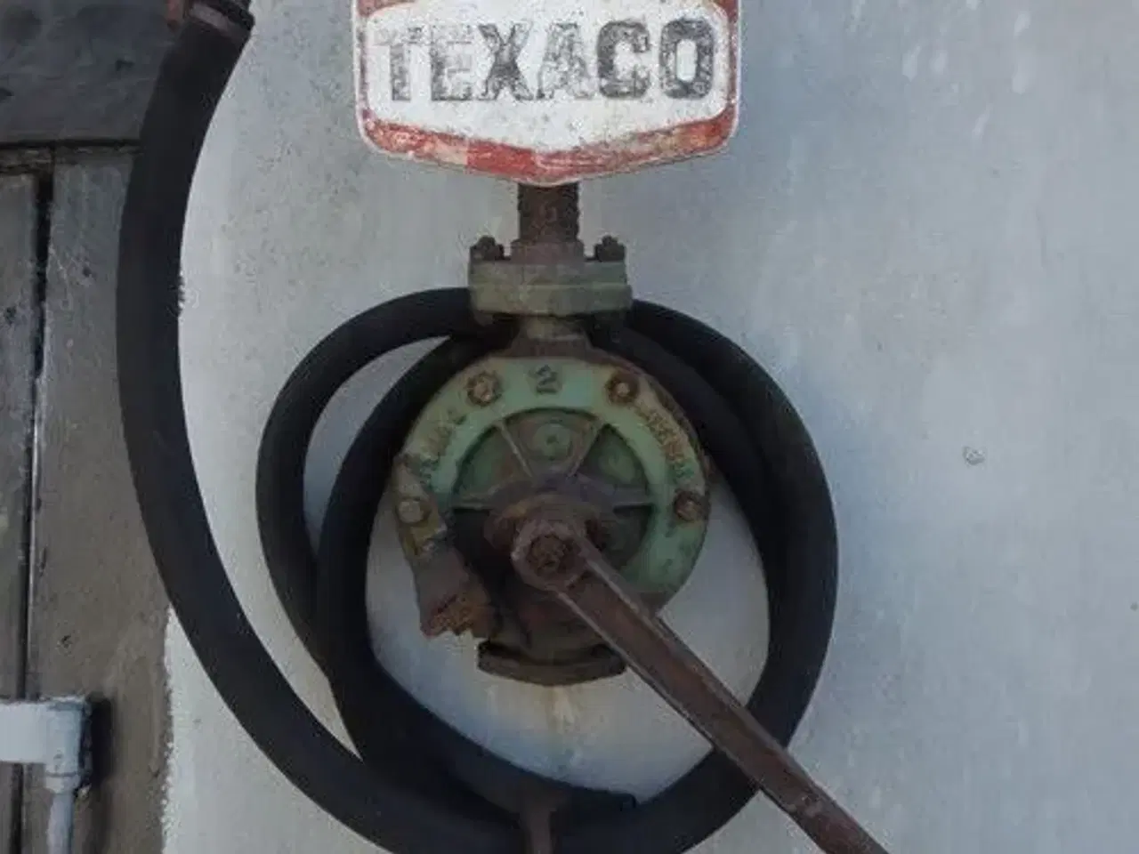 Billede 1 - Texaco Olie-Benzinpumpe