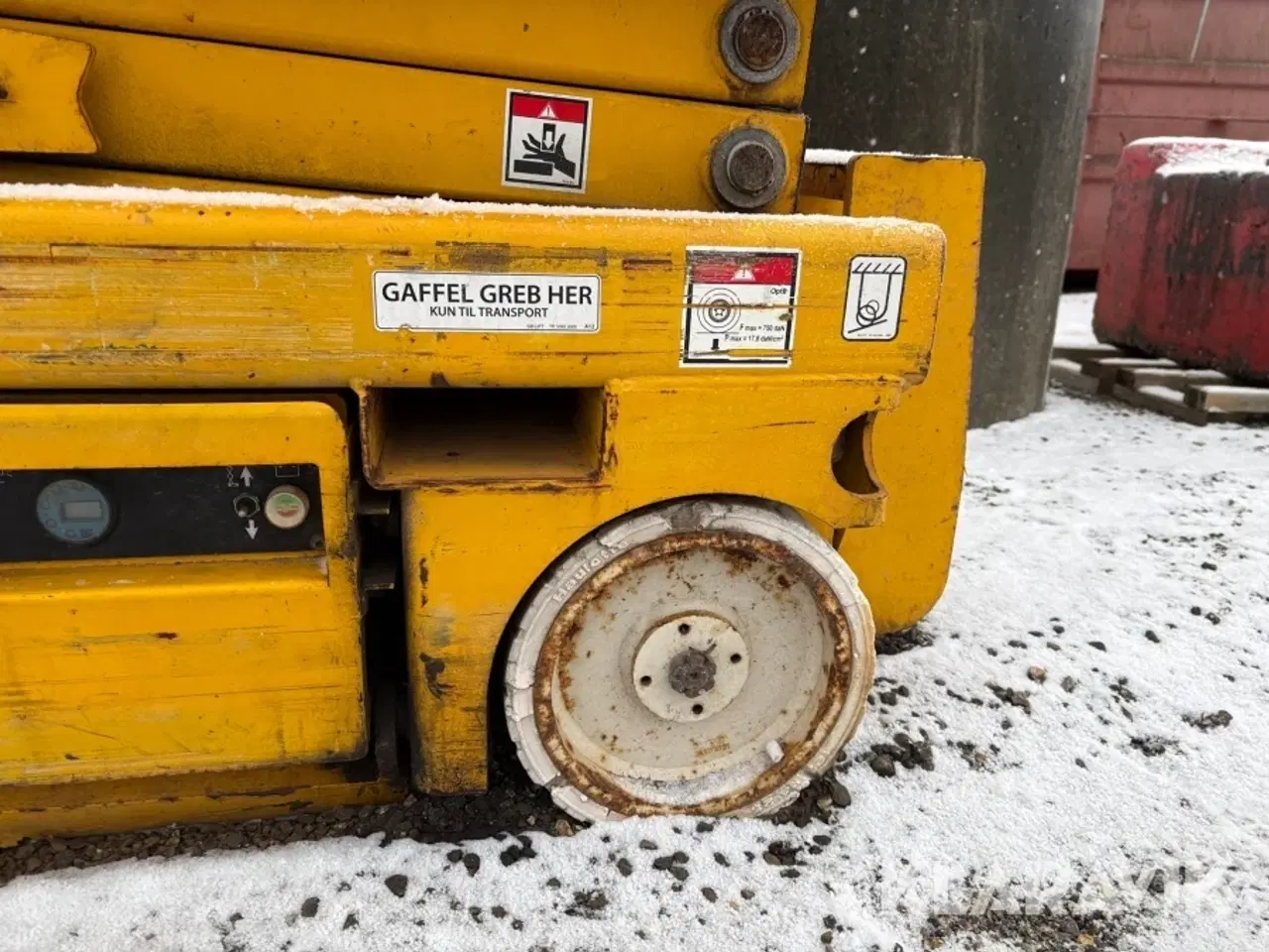 Billede 10 - Sakselift Pinguely - Haulotte Optimum 8