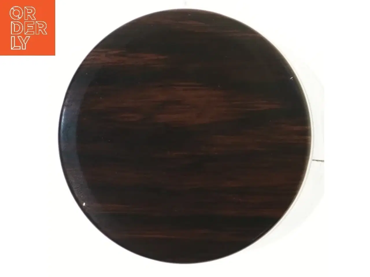 Billede 2 - Rund kaffedåse med låg (str. Ø 11,5 cm længde 15 cm)