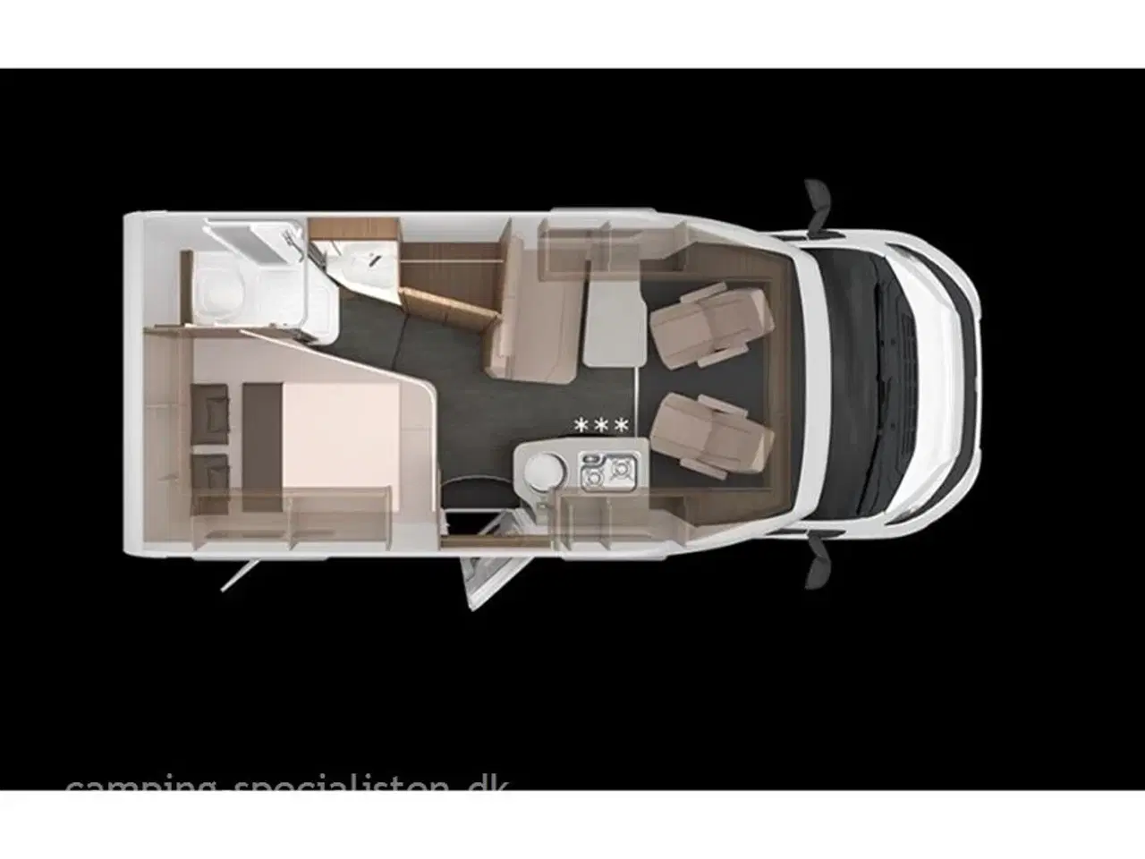 Billede 2 - 2025 - Knaus Van Ti 550 MF "Vansation"   Knaus Van Ti 550 MF Vansation 2025 - Kan snart ses hos Camping-Specialisten.dk