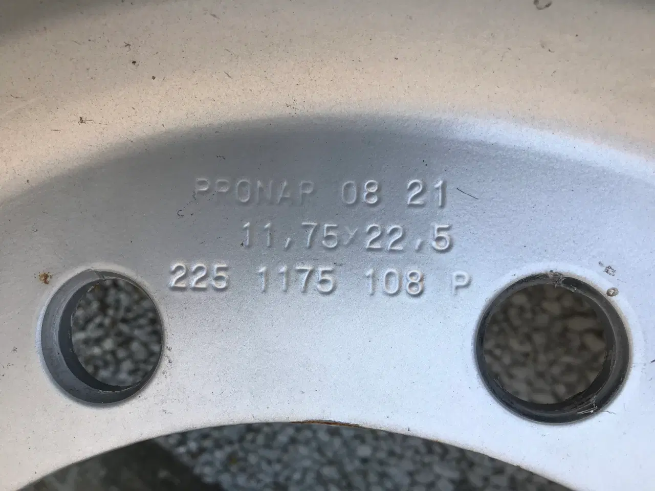 Billede 3 - 385/65R22,5 afmonterings hjul