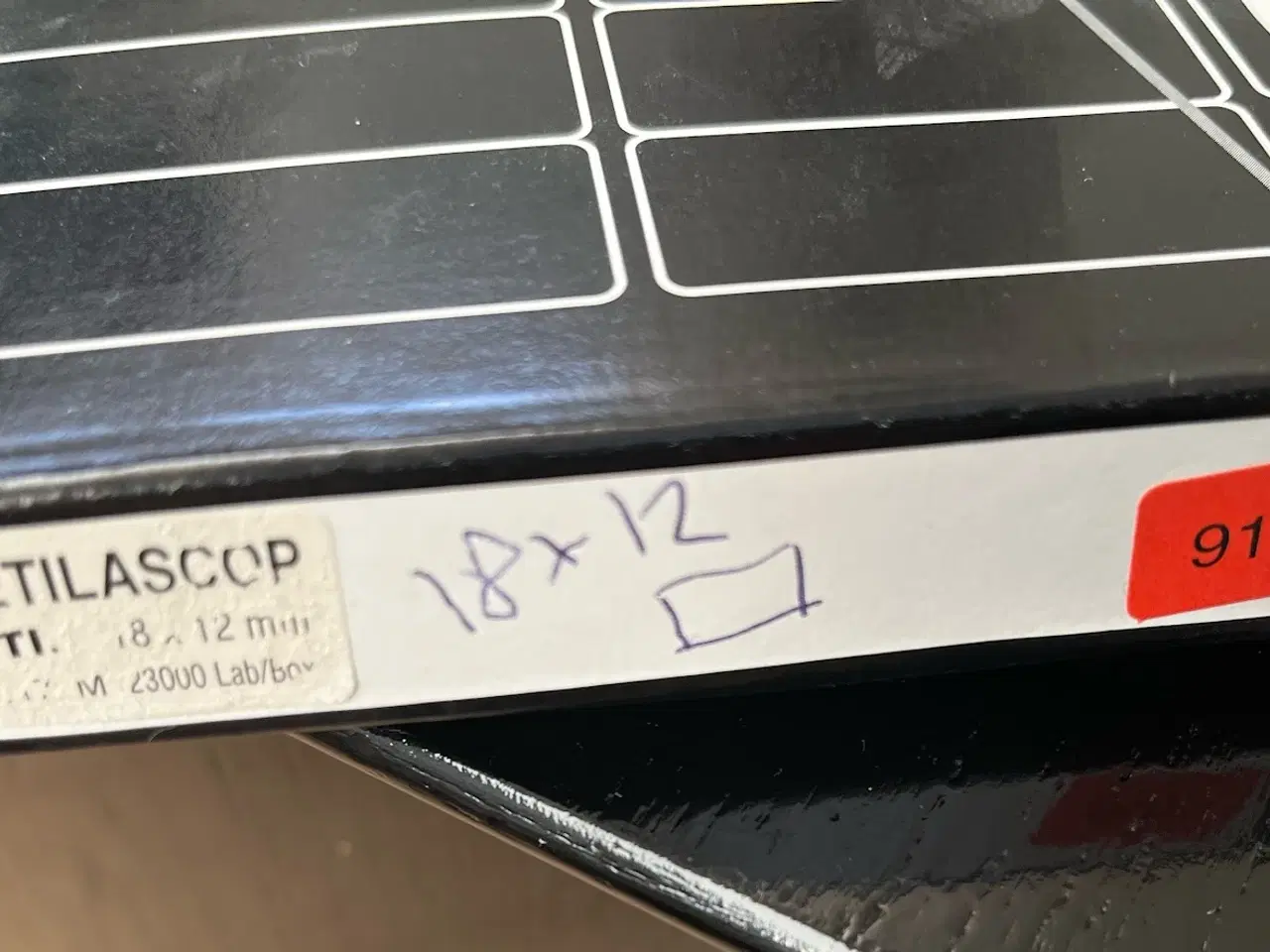 Billede 2 - A 4 etiket 18 x 12 mm labels til printer 