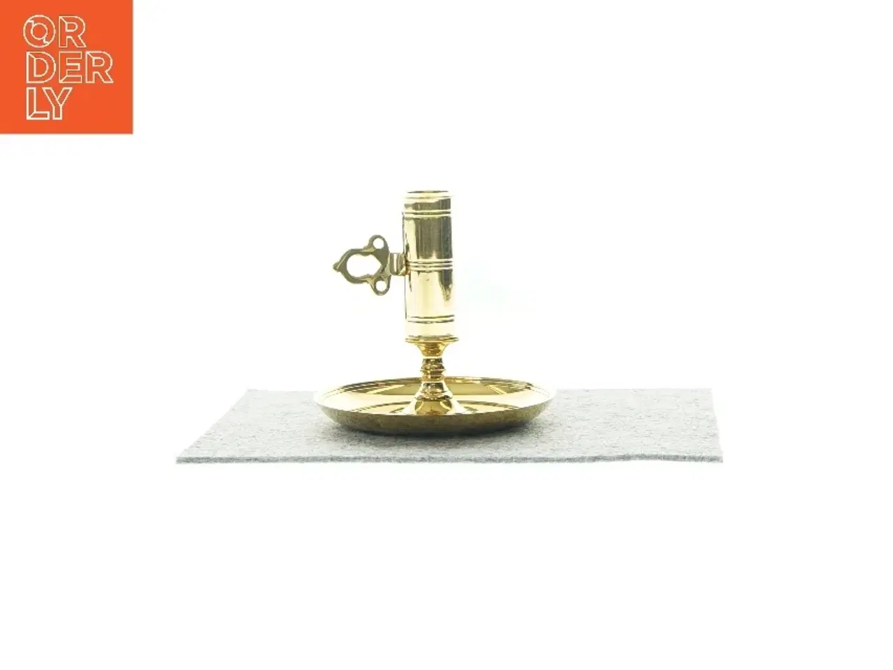 Billede 1 - Lysestage i messing helt ny