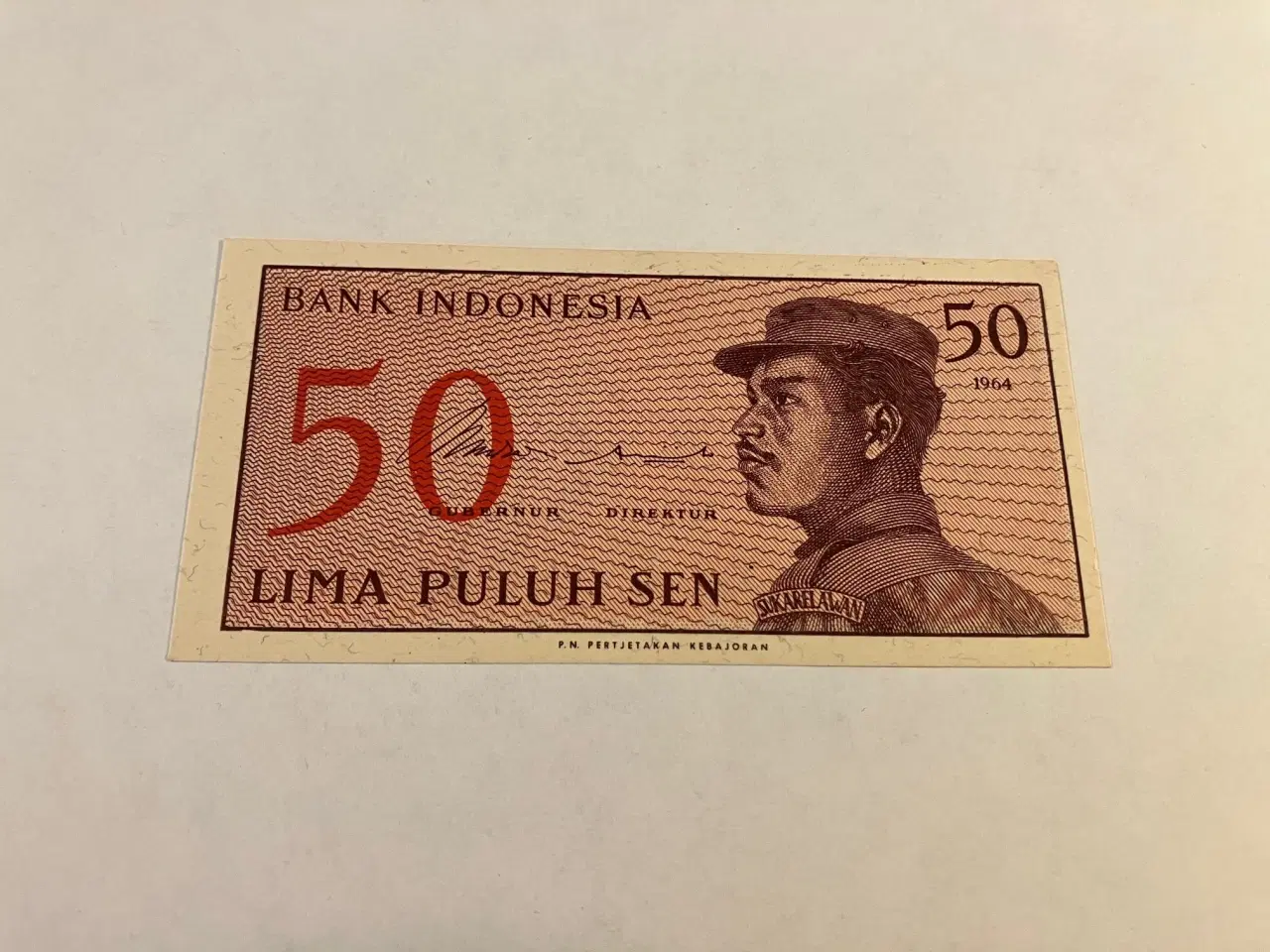 Billede 1 - 50 Sen Indonesia 1964