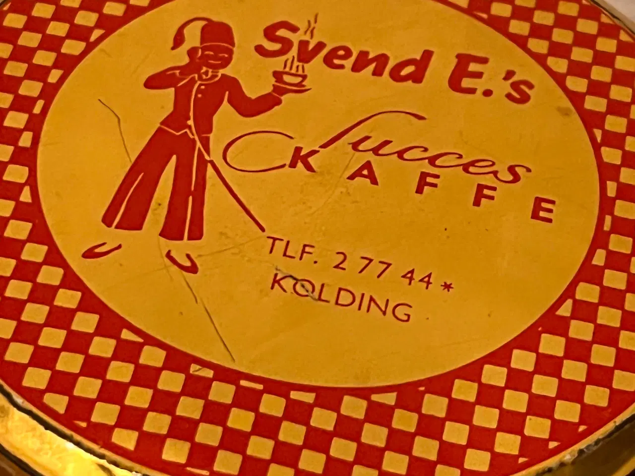 Billede 4 - Vintage kaffedåse – Svend E. Success Kaffe