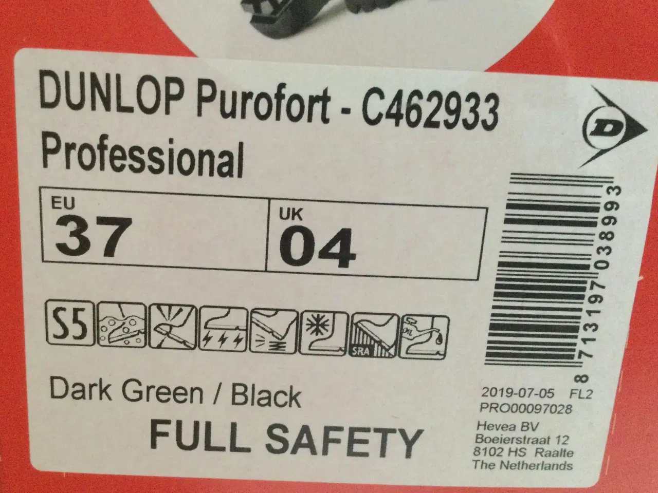 Billede 2 - Dunlop sikkerheds gummistøvler nye