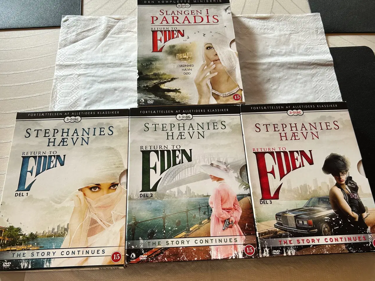 Billede 1 - Slangen i paradis og Stephanies hævn del 1,2,3