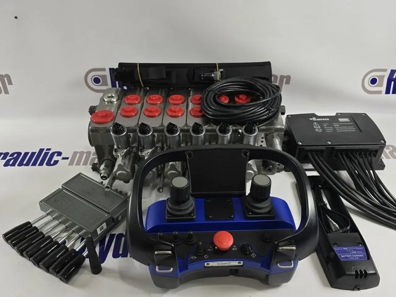 Billede 13 - Walvoil DPX160 6 funktioner med Scanreco G2B