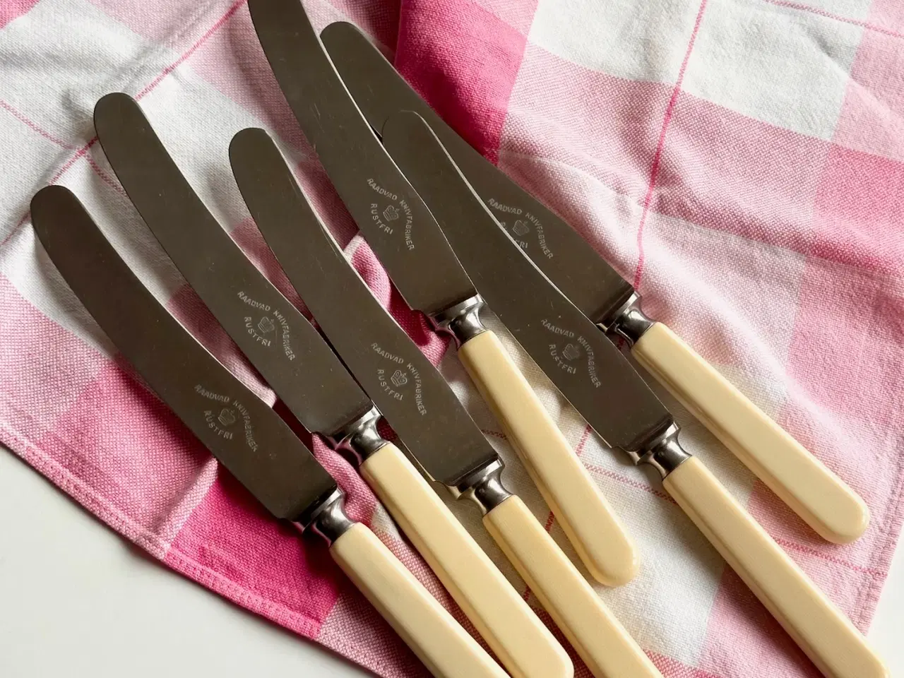 Billede 1 - Raadvad bordknive, 6 stk samlet