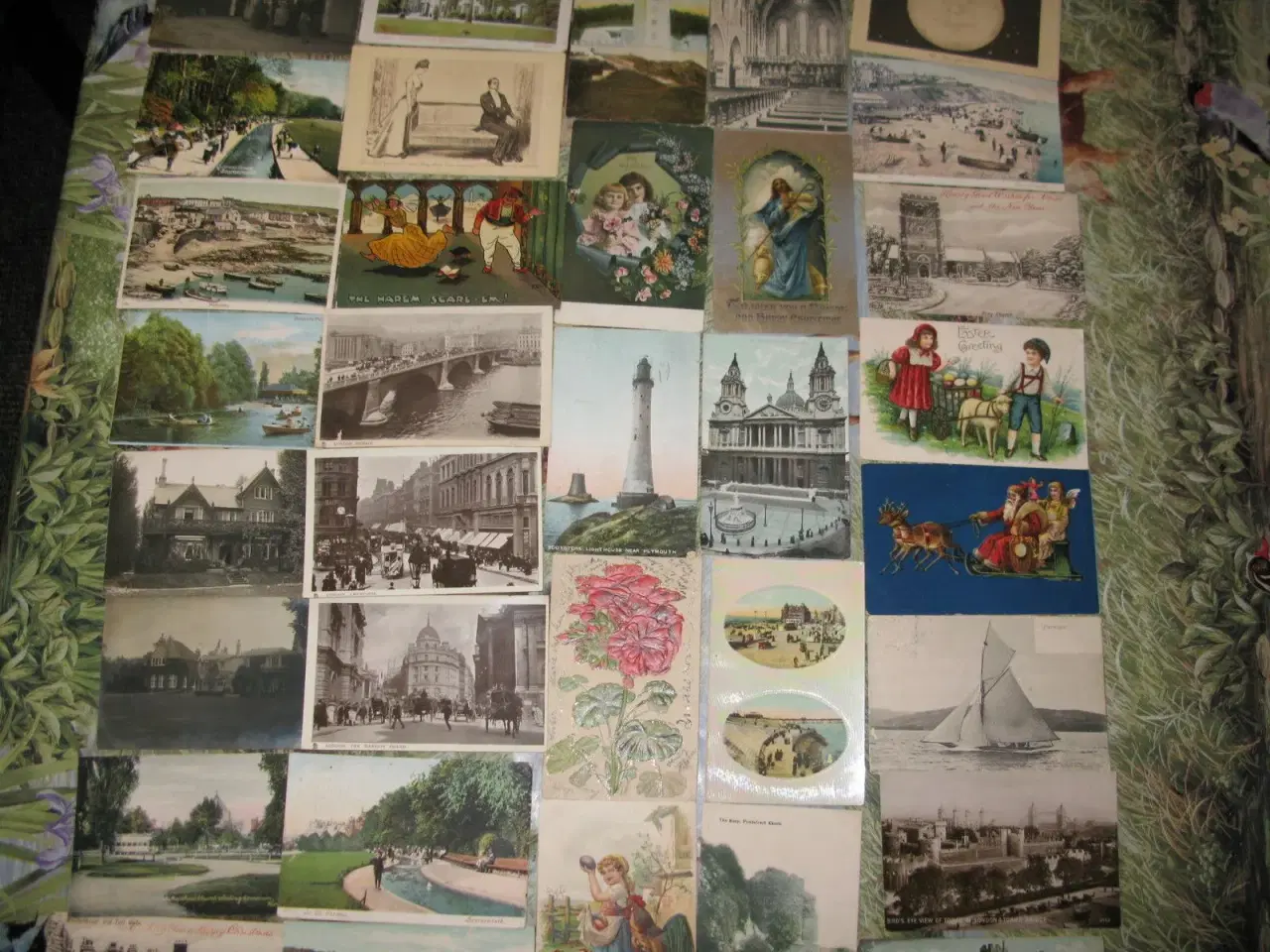 Billede 1 - Samling England postkort 63 stk.