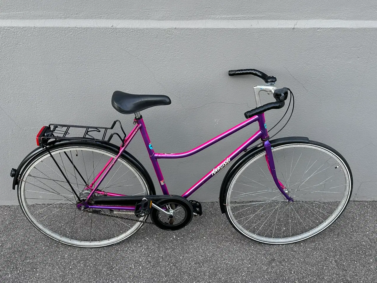 Billede 2 - Lilla / lyserød Maruishi citybike