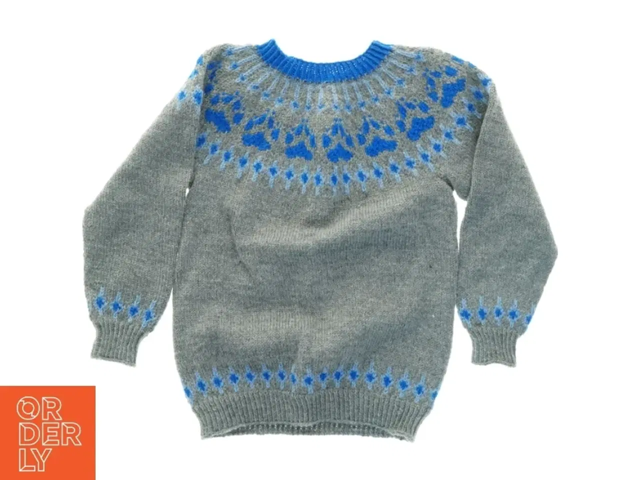 Billede 2 - Strikket sweater (str. 40 x, 54 cm ærme 39 cm)