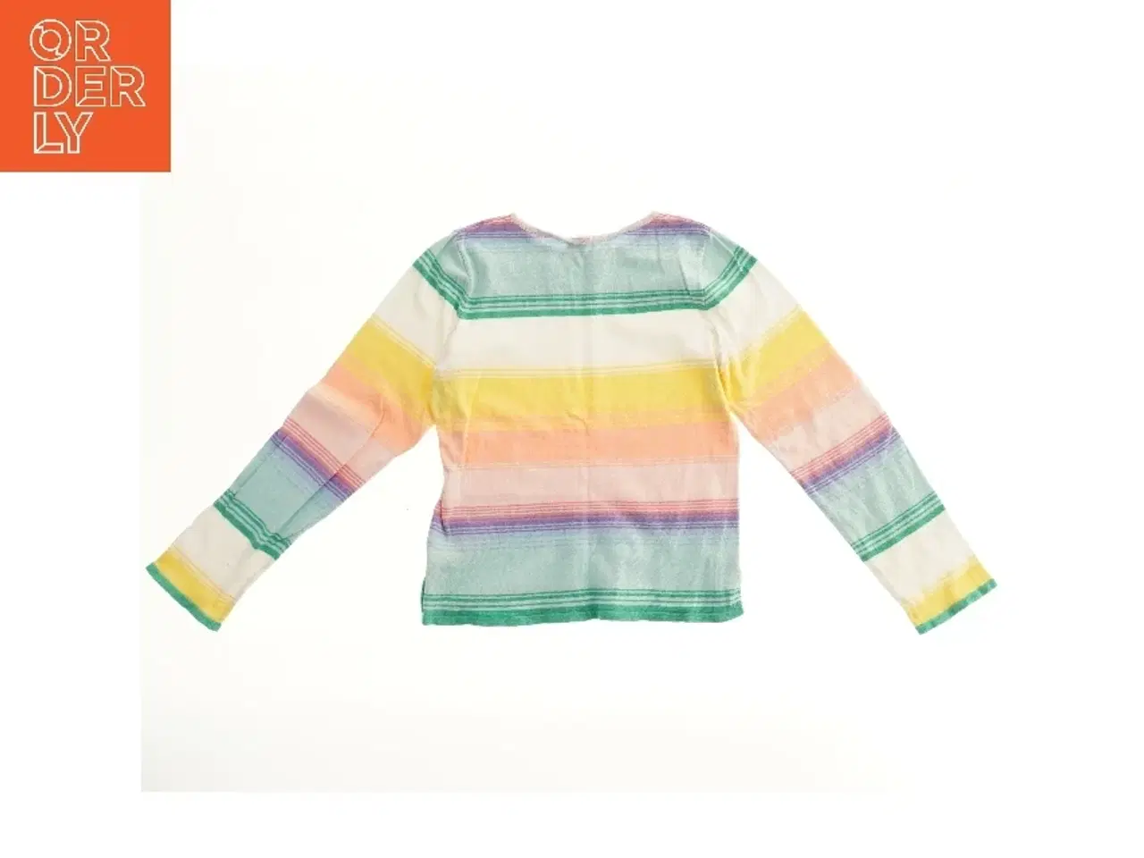 Billede 2 - Langærmet trøje med farverige striber fra H&M (str. 140)