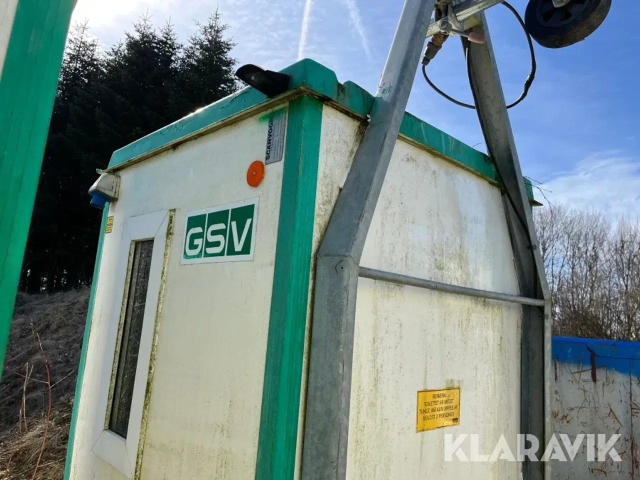 Billede 11 - Toiletvogn Scanvogn WC-Flex