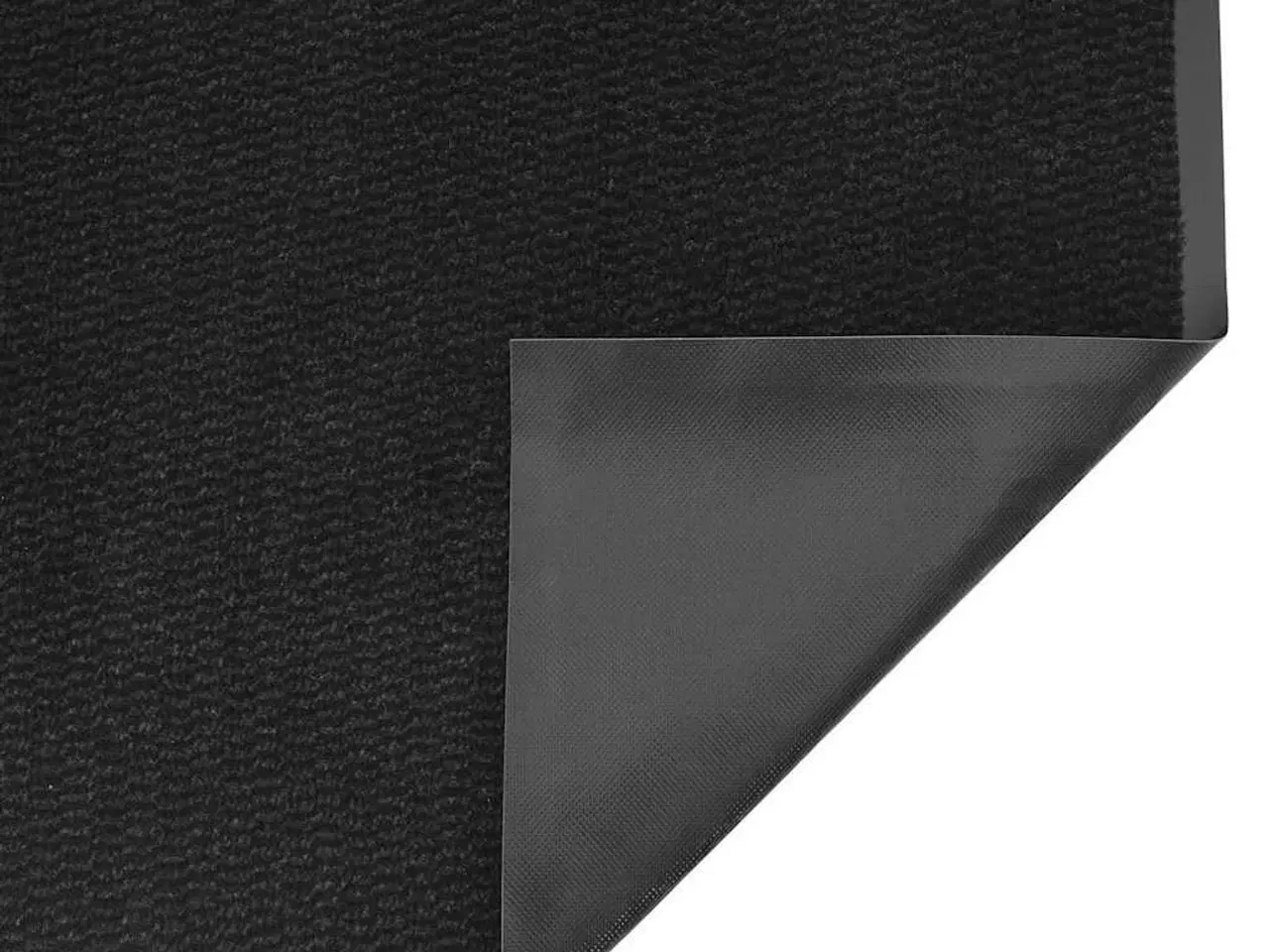 Billede 5 - Dørmåtte Sort 90x150 cm