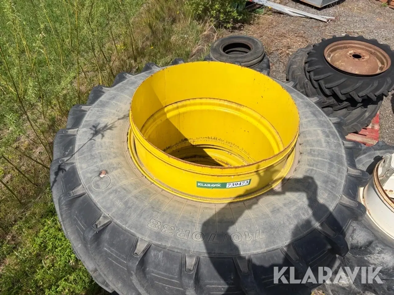 Billede 8 - Tvillingehjul Dneproshina 710/70R38 2 styk med spænder