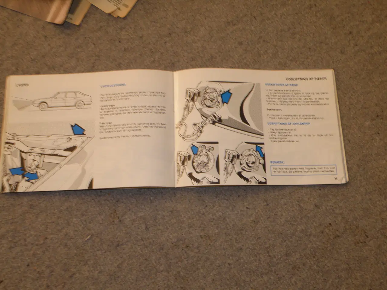 Billede 14 - SIMCA... 1307/09 inst.bog fin.. Brochure+reklamer