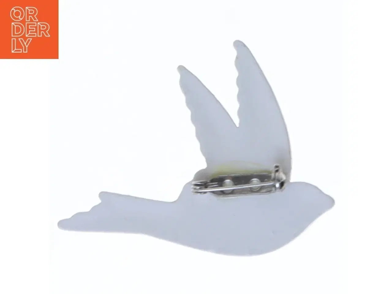 Billede 2 - Dekorativ fuglebroche (str. 6 cm)