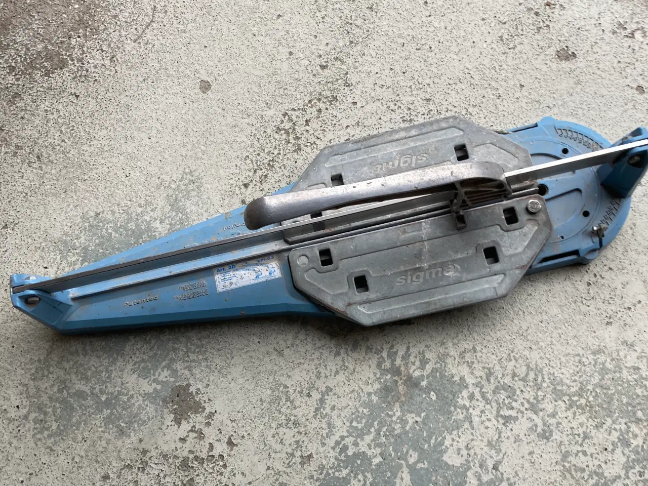 Billede 3 - Fliseskærer - sigma art. 2 d —— 63 cm.