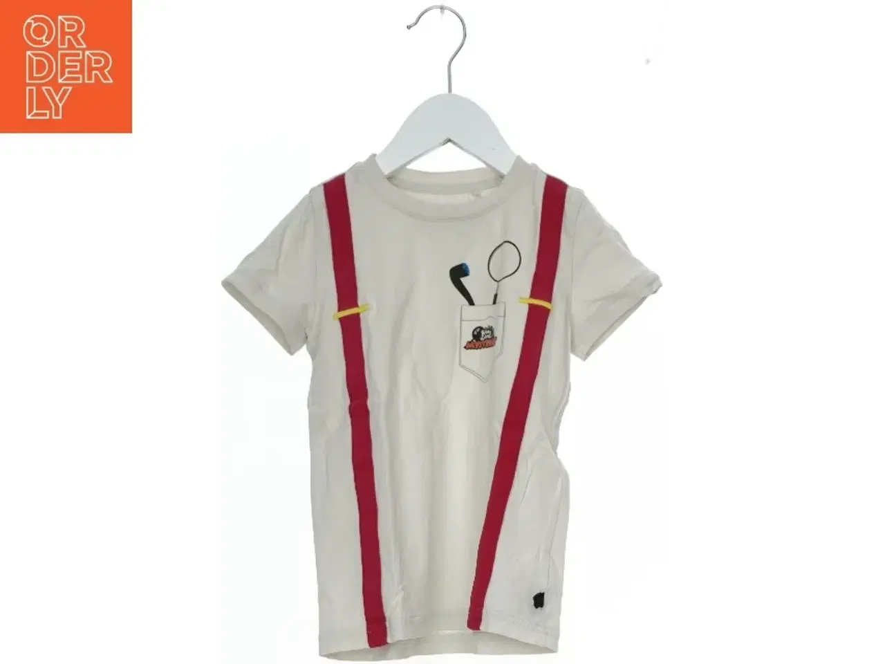 Billede 1 - T-shirt med tryk fra DR (str. 104)