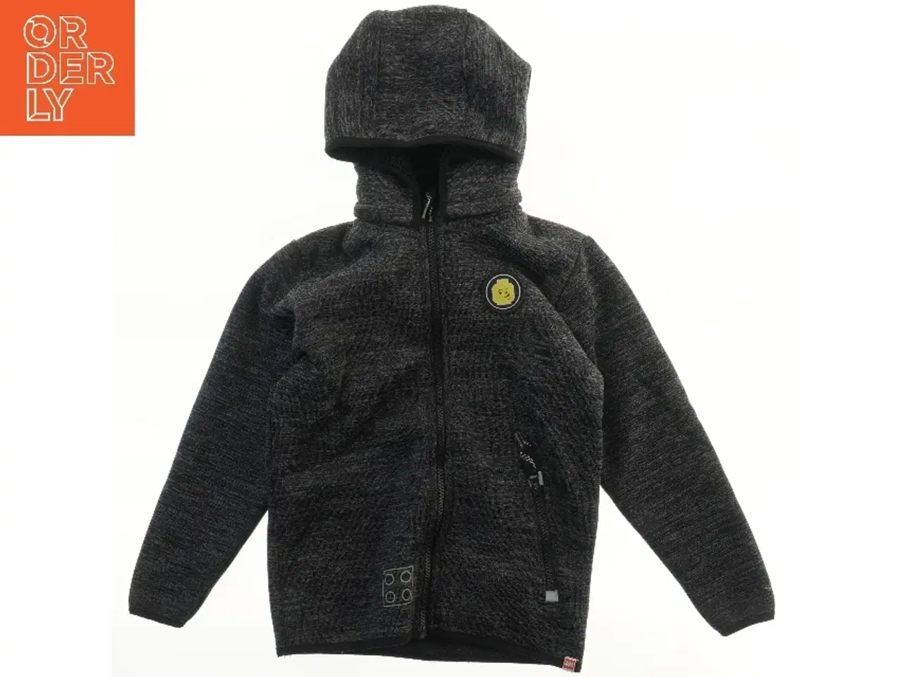 Billede 1 - LEGO Hættetrøje med lynlås og logo (str. 128)