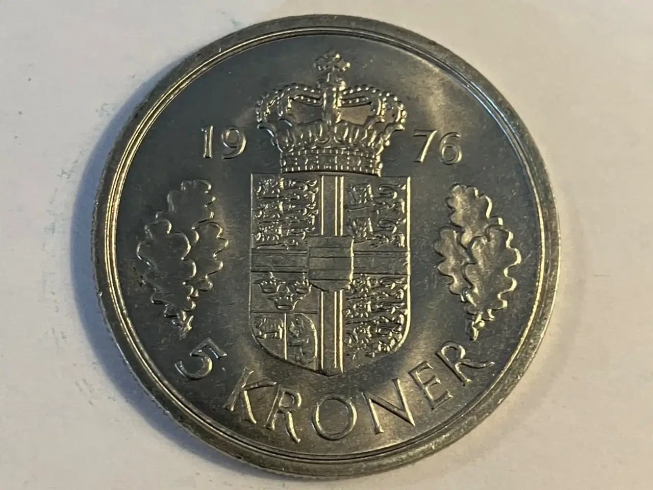 Billede 1 - 5 Kroner Danmark 1976